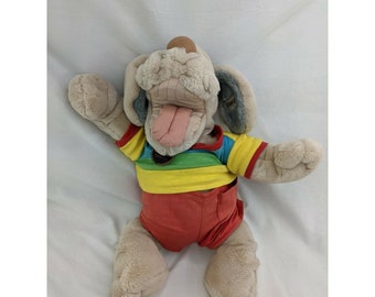 wrinkles stuffed dog