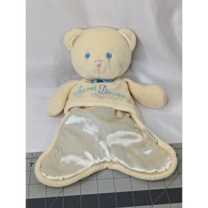 Eden Sweet Dreams Yellow Bear Plush 12 Inch Stuffed Animal Toy