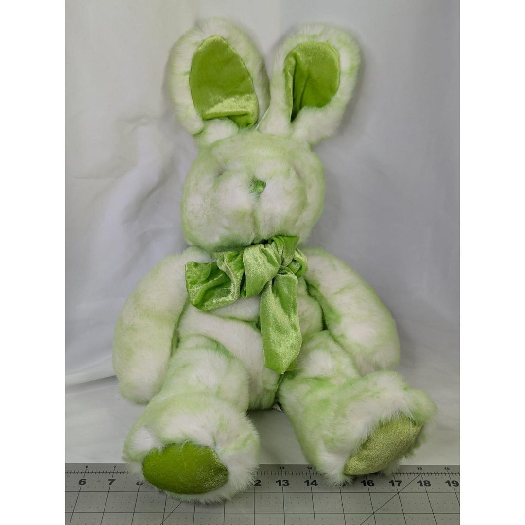 Lime Green Rabbit Walmart Lime Green Rabbit Plush Bunny 21 Inch Long Stuffed Animal Toy ...