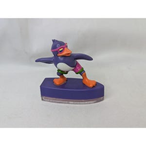 Lisa Frank Penguin Surfer Stamp 3 Inch image 1