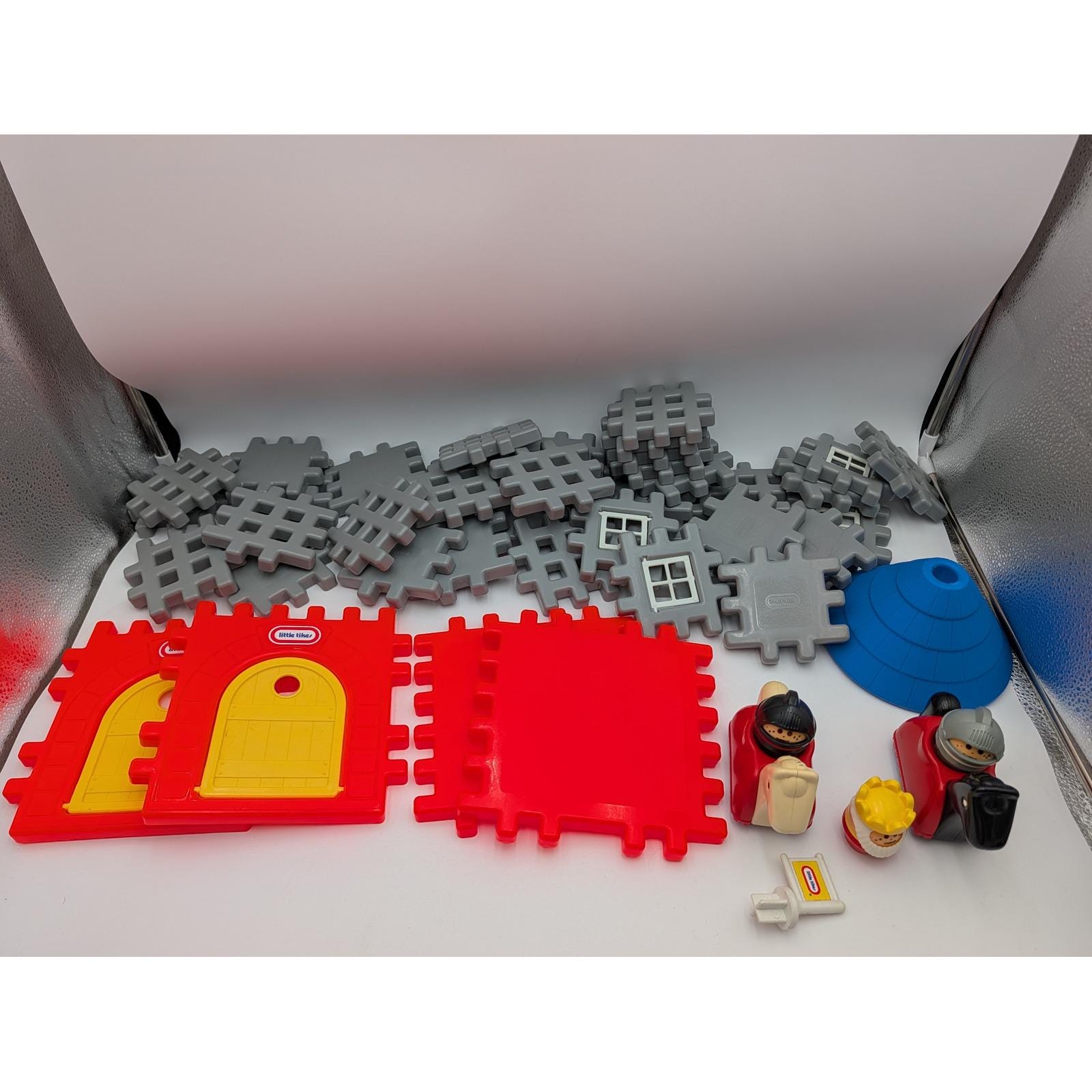 【お城4体セットB】トドルトッツ 王様 王妃 騎士 黒騎士 リトルタイクス レア Castle Little Tikes - Etsy