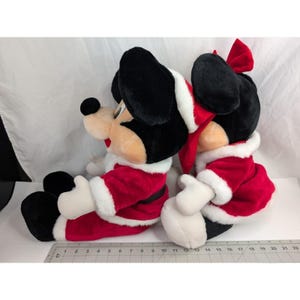 Lote de peluches de Mickey y Minnie Mouse de Disney para Navidad, de 58 cm (23 pulgadas) imagen 11