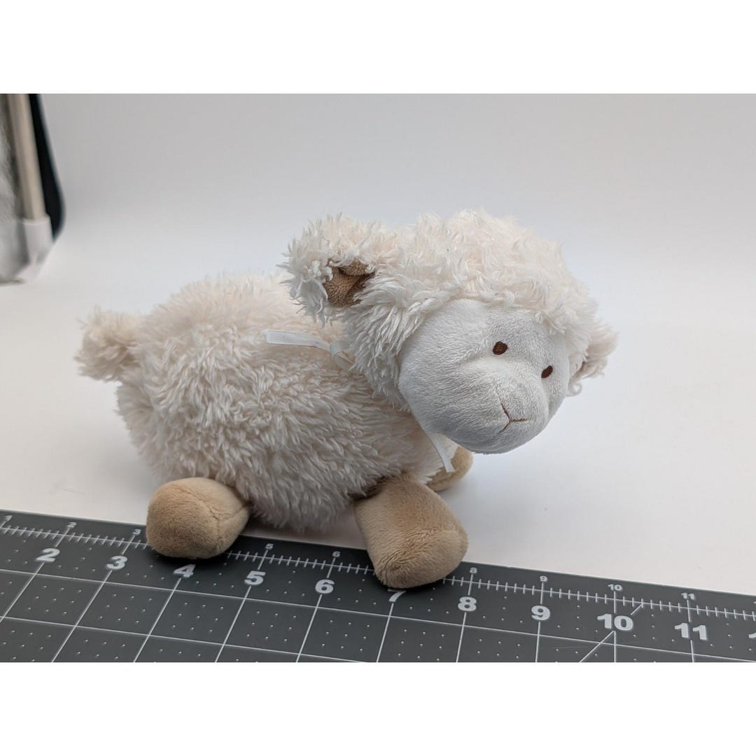 Carters Sheep Lamb Plush Pink Bow 6 Inch Stuffed Animal Toy - Etsy