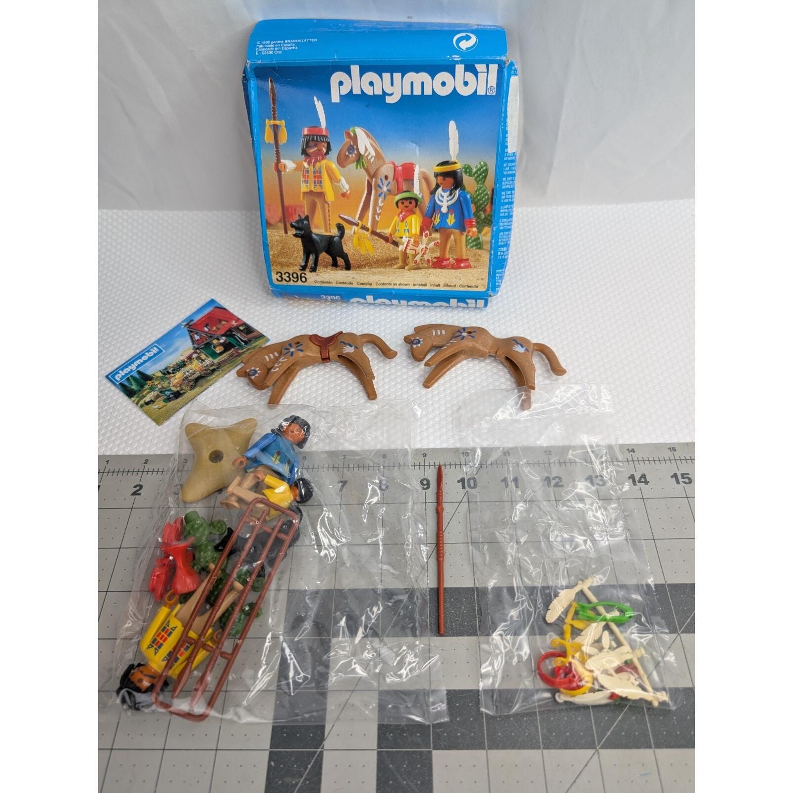 Playmobil 3396 Indian Family 1990 Geobra