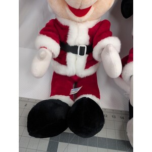 Lote de peluches de Mickey y Minnie Mouse de Disney para Navidad, de 58 cm (23 pulgadas) imagen 9