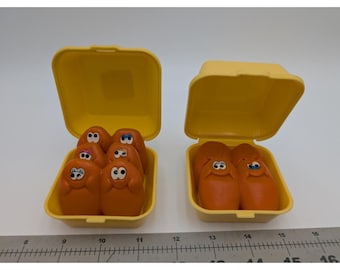 McDonalds Happy Meal Nugget Buddies Chicken Case 1988