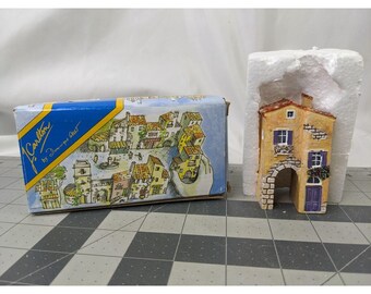 Vintage J Carlton Miniature House #213513 Hand Painted - Etsy