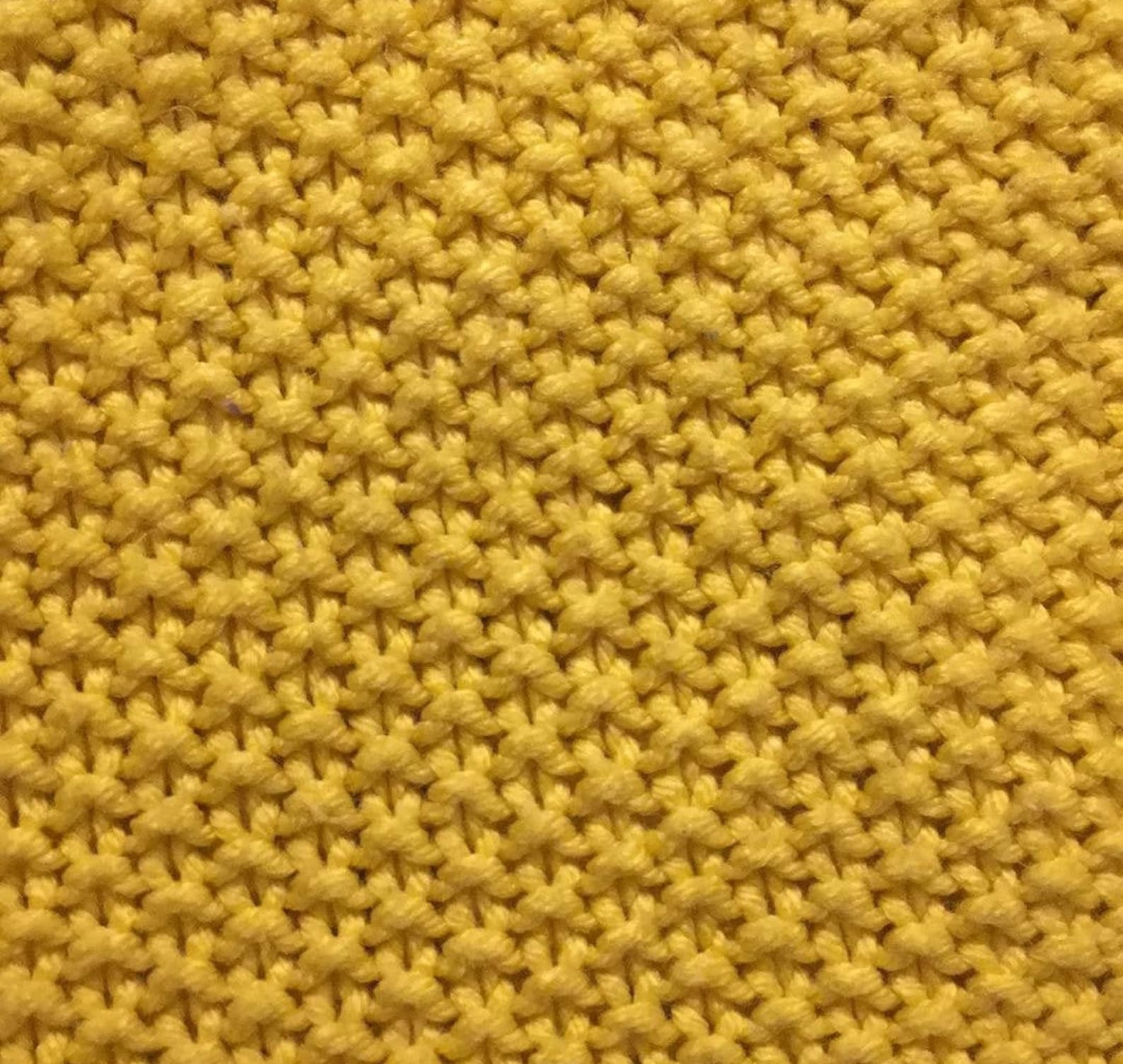 Seed Stitch Baby Blanket Pattern Beginner Knit Simple Blanket Etsy