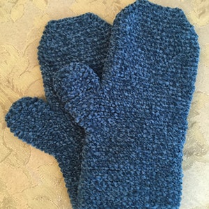 Bernie Sanders Mittens Pattern Replica, Bernie Mittens Pattern, Vermont Mittens, Insulated Knit Mittens, Double Layered Mittens image 10