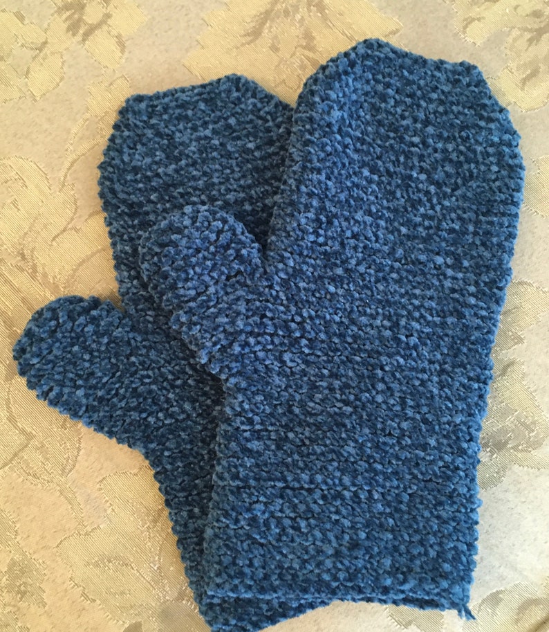 Bernie Sanders Mittens Pattern Replica, Bernie Mittens Pattern, Vermont Mittens, Insulated Knit Mittens, Double Layered Mittens image 10