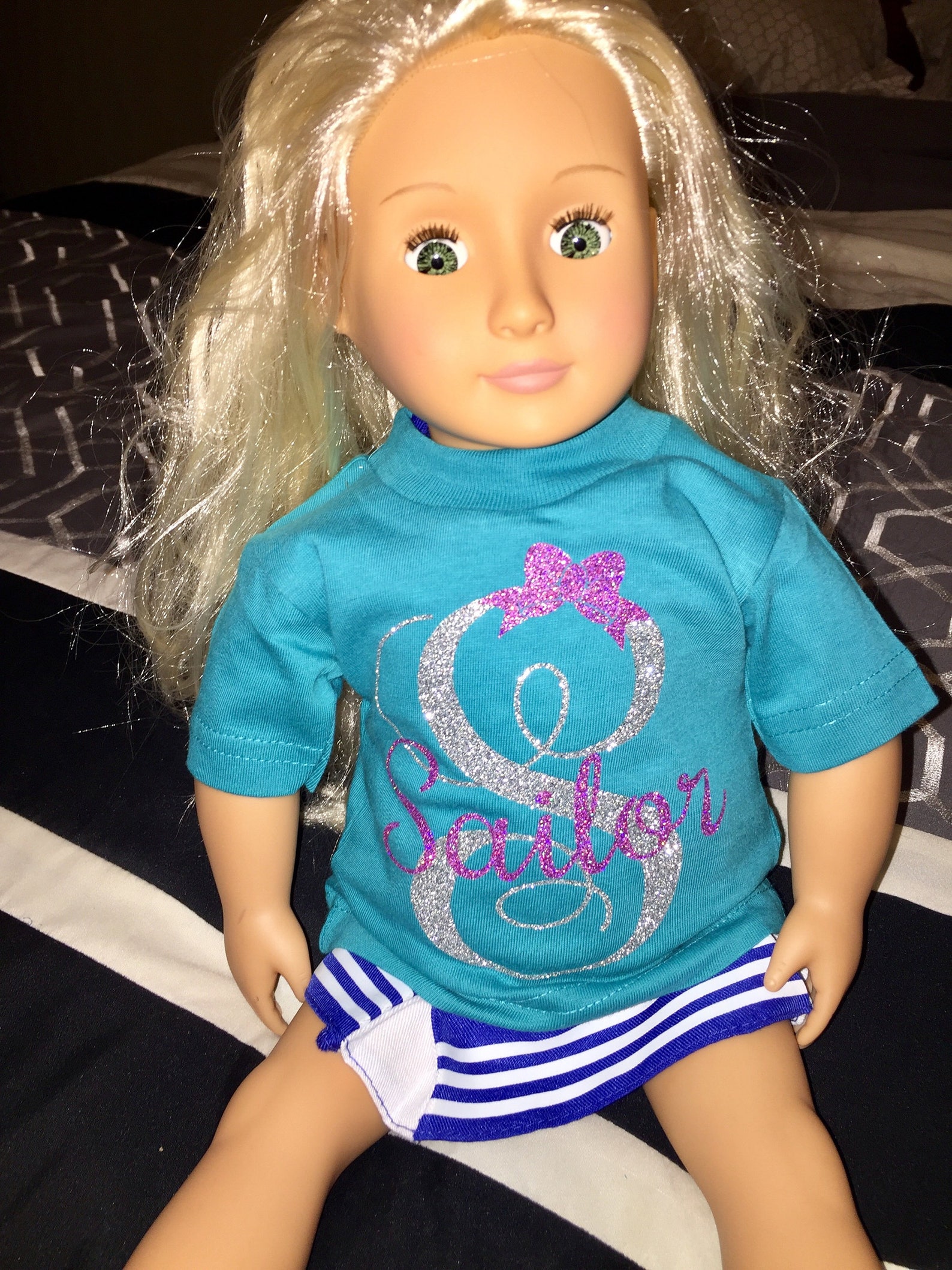 18 Custom Doll Shirts American Girl Doll Shirt My Life Etsy