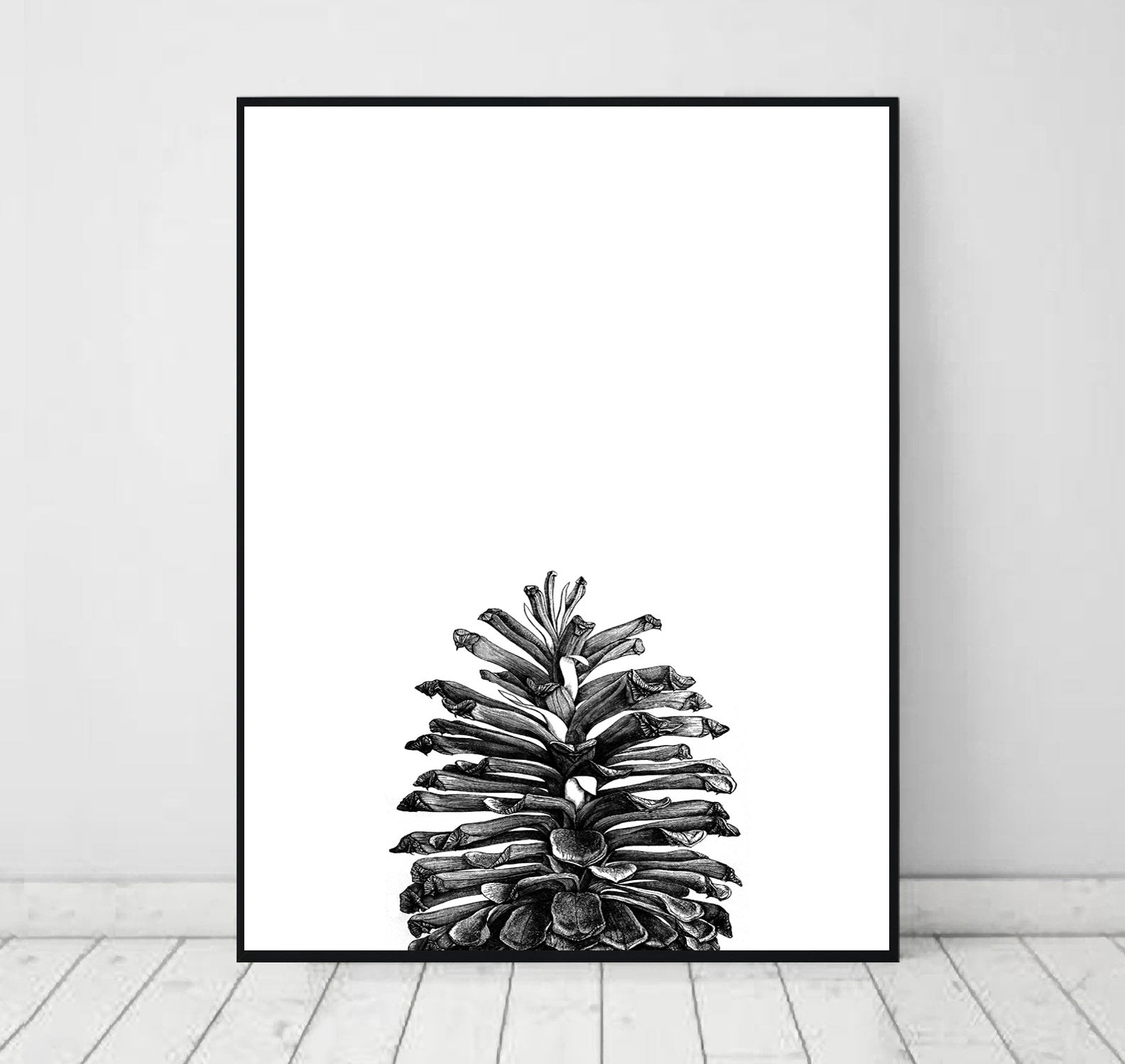 Pine Cone Printable Art Pine Cones Print Nature Art Home - Etsy
