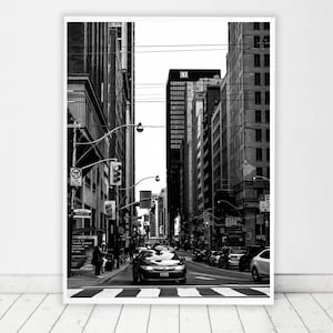 Toronto Print, Black and White Wall Art, Urban City Photography, Architecture art, Toronto poster, Buildings Toronto Large Digital Download