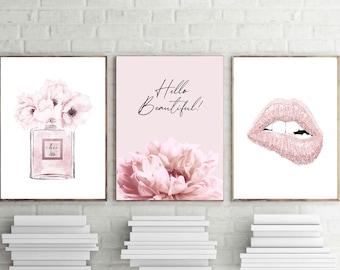  Fashion Pink Wall Decorations - Grey Wall Decor for