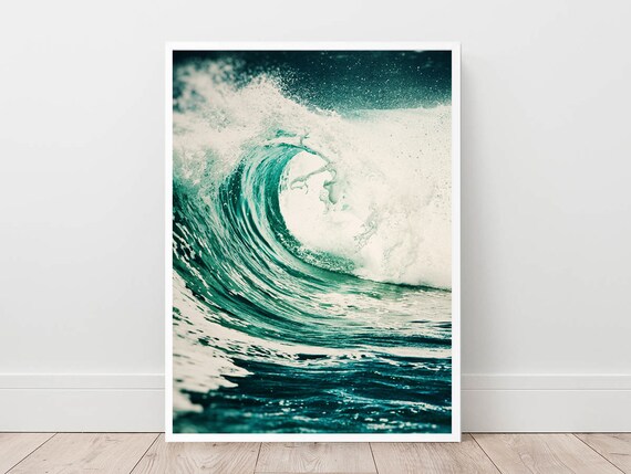 Ocean Print Sea Wall Art Ocean Printable Ocean Printable | Etsy Canada