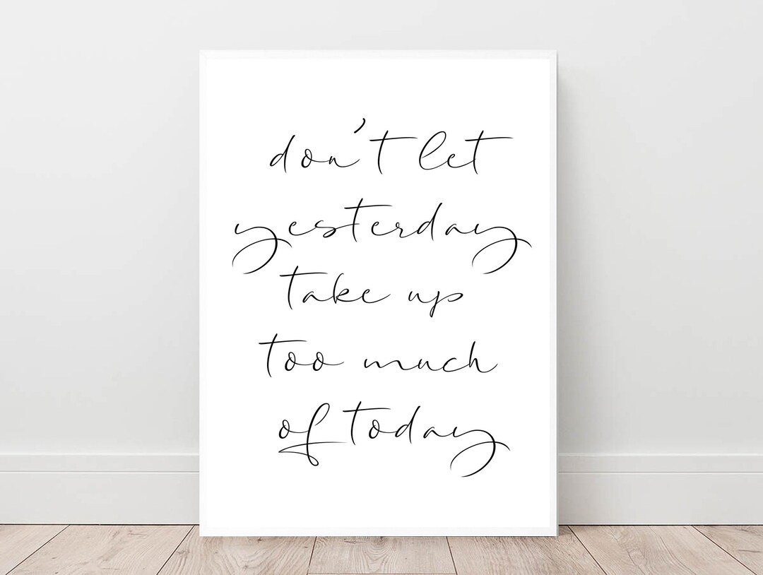 Inspirational Quote Print, Minimalist Nordic Wall Art (digital Download ...