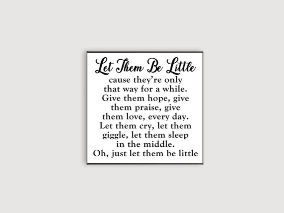 Quote print Nursery wall art Printable Typography Square | Etsy