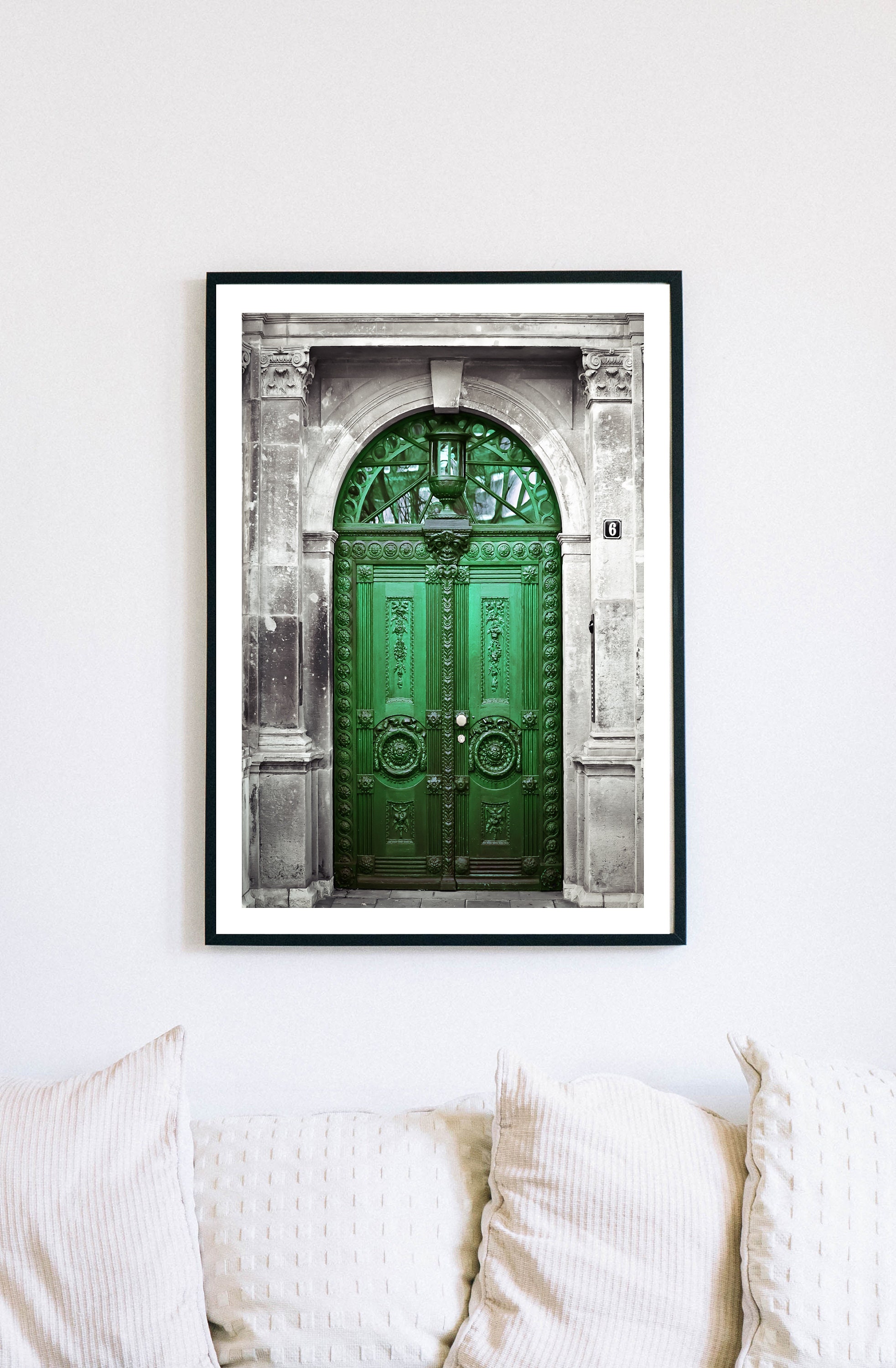 Emerald Green Door Print Architecture Wall Art Green Door - Etsy