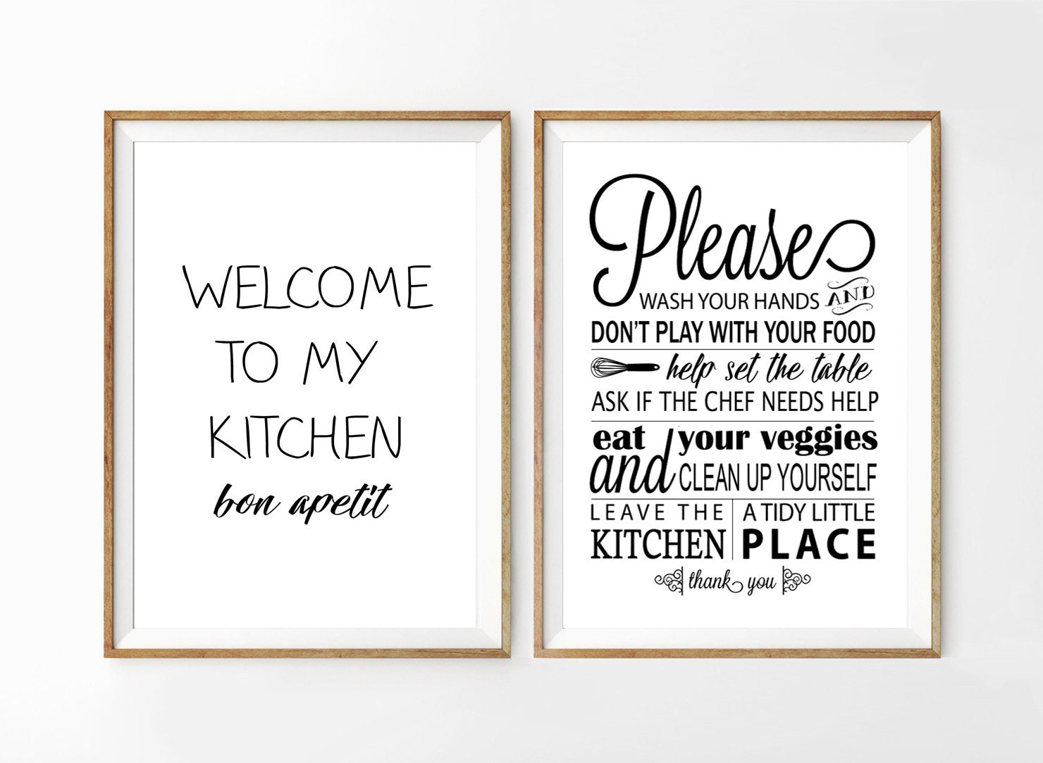 kitchen rules art print kitchen wall artwelcome to my