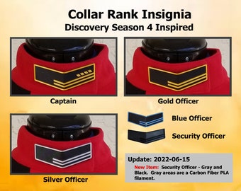 Collar Rank Insignia - Discovery Inspired