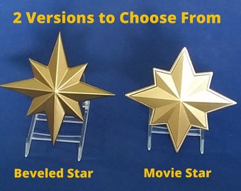 Captain Marvel (Carol Danvers) Inspired Chest Star