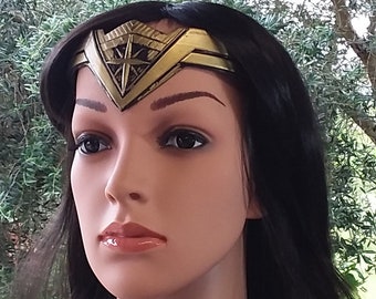 Wonder Woman Inspired Tiara - Rigid 3D Printed (PLA)