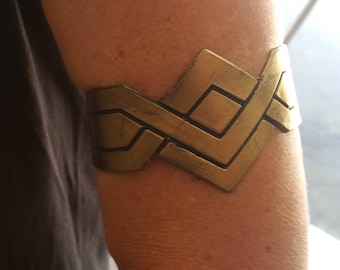 Wonder Woman inspired Armband Rigid 3D Custom Printed - Thin Plastic (PLA)