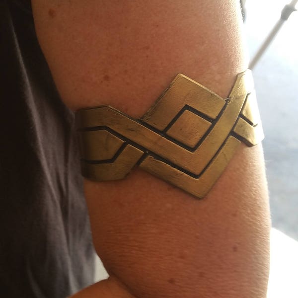 Wonder Woman inspiriertes Armband Starrer 3D-Individualdruck - Thin Plastic (PLA)