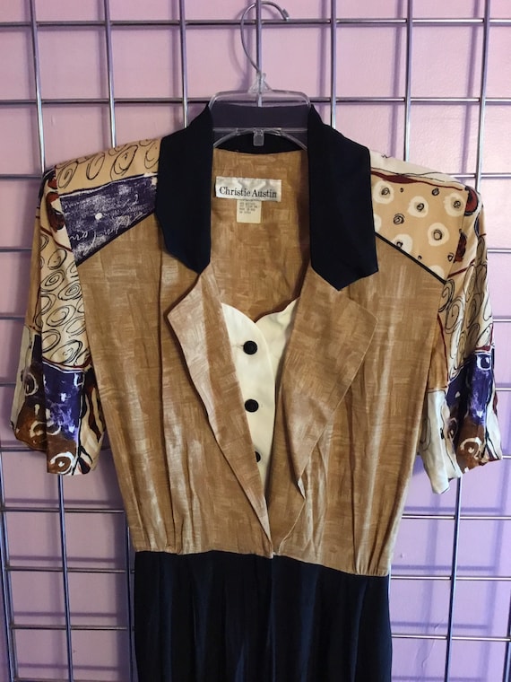 1980s one piece pant suit