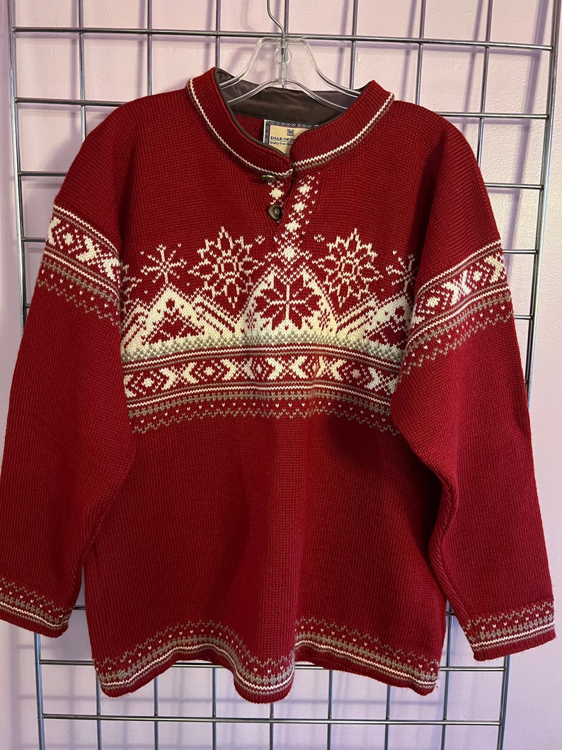 Mens Dale of Norway Sweater Etsy