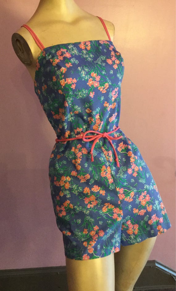 1960s Lilac Playsuit