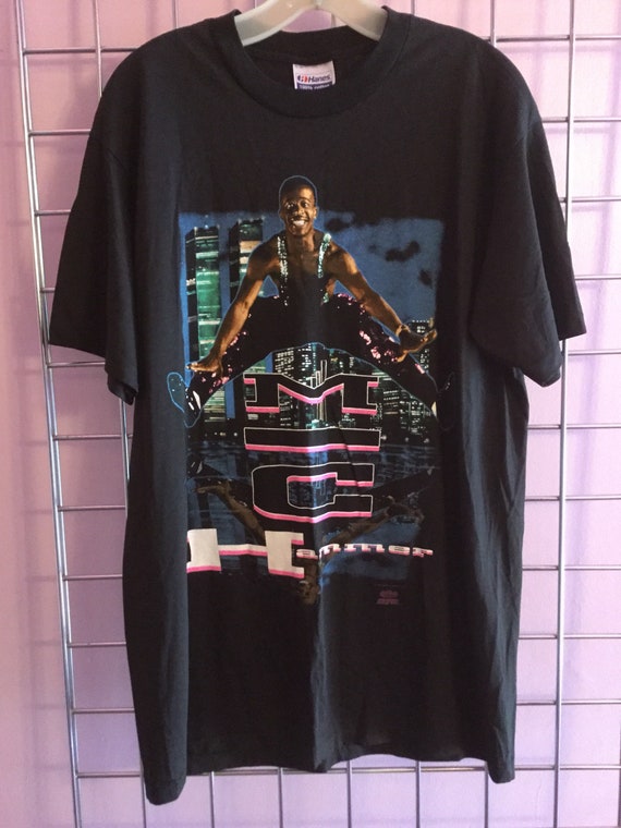 Vintage 1991 MC Hammer Tee FREE SHIPPING usa - image 2