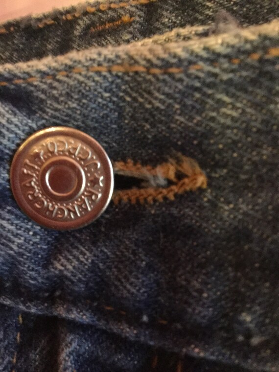 1960s Ranchcraft jeans indigo dye - image 3