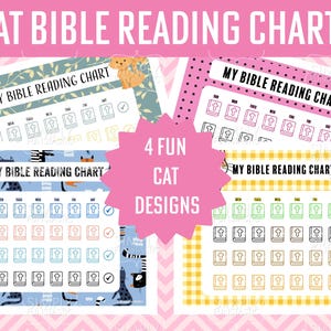 猫の聖書読みチャート | 子猫の聖書インセンティブ | 毎日の聖書チェック | 聖句読みトラッカー | 色を塗って進む | ダウンロードして印刷