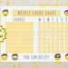 Emoji Weekly Chore Charts | Printable Daily Routine | Children | Emoji ...