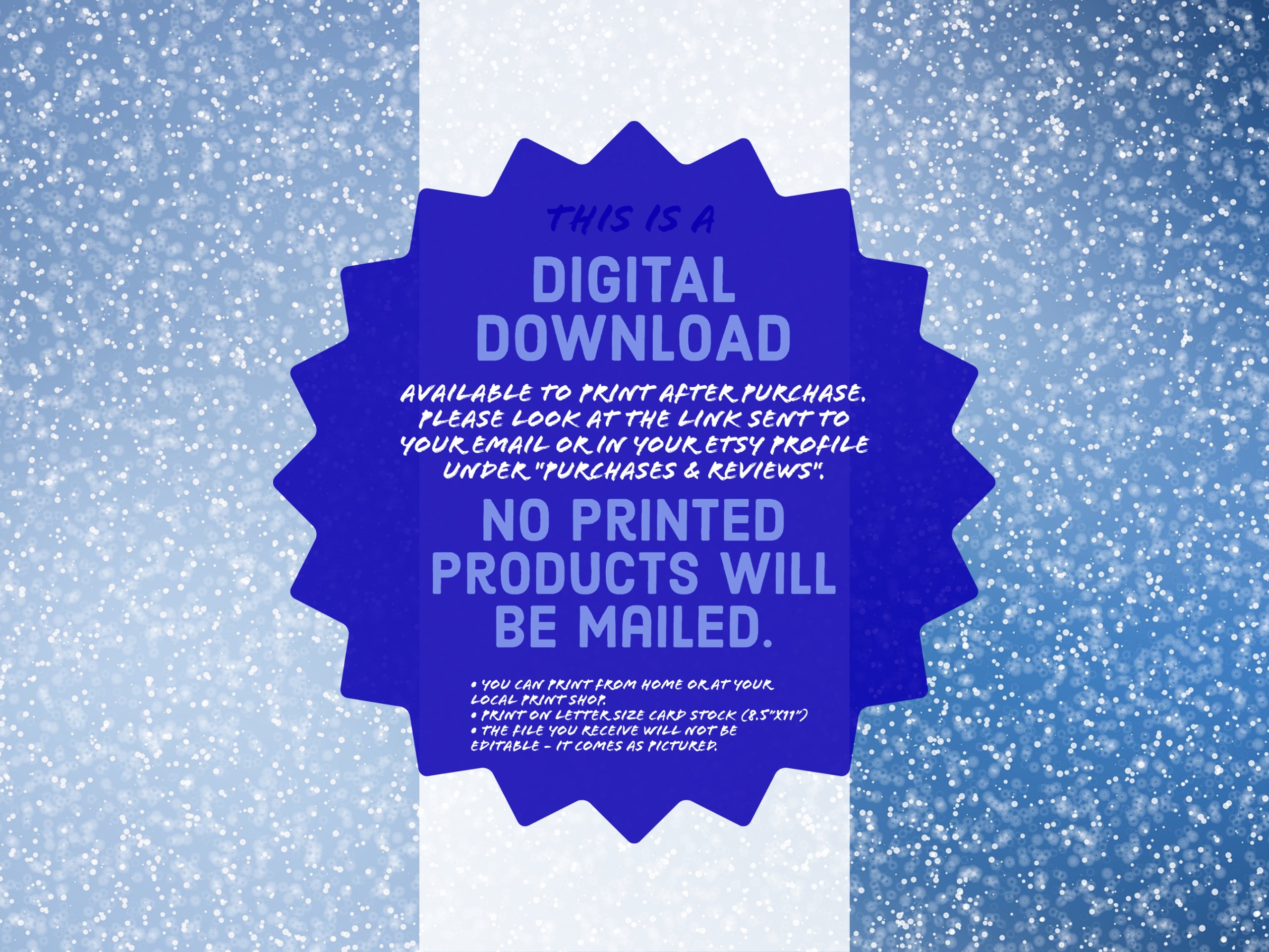 Winter I Spy Printable Instant Download Print Yourself 5 - Etsy