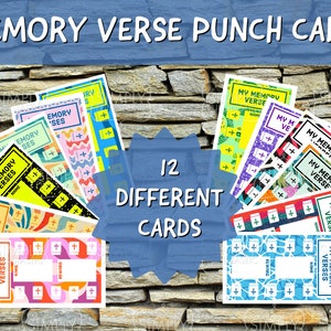 パンチカード | 暗記聖句パンチカード 2 | 報酬カード | パンチカード | 子どもへのご褒美 | | 聖書のパンチカード | 子どもへの聖句のご褒美