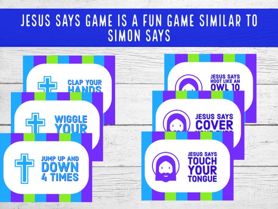 Kids Bible Game - Simon Says