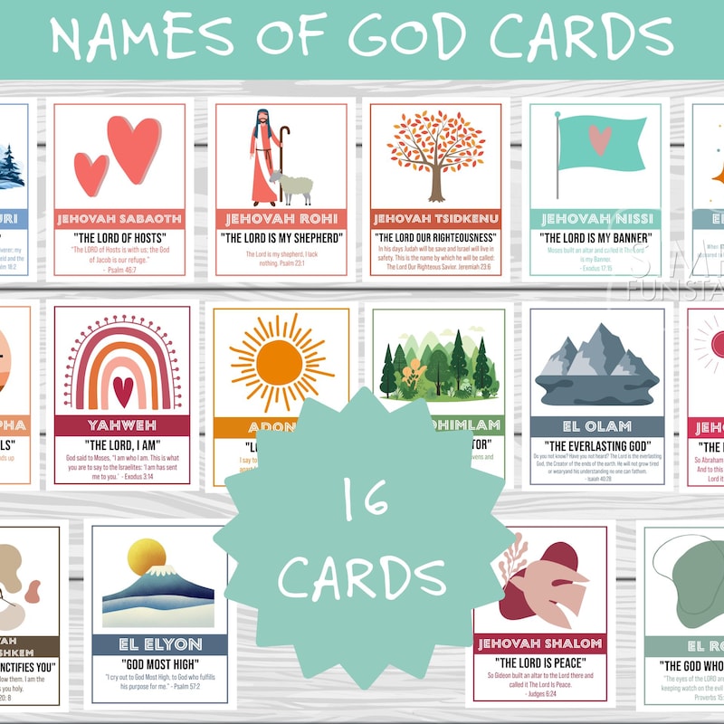 Names of God - Etsy