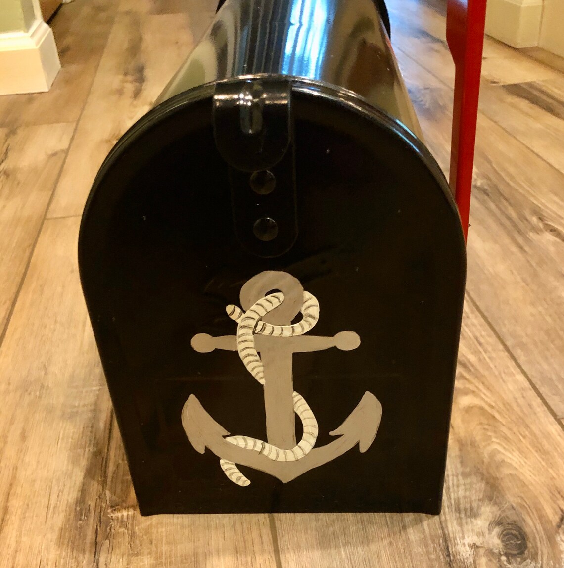 Sailboat Mailbox Nautical Mailboxes Custom Mailboxes Etsy