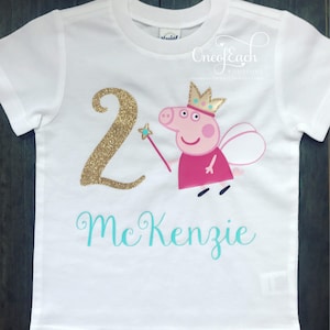 Peppa Pig Birthday Bodysuit/Tee