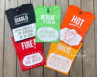 Hot Sauce Halloween/Team Costume Bodysuit/Tee