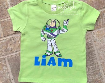 Personalized! Buzz Lightyear Toy Story Land  Bodysuit/Tee