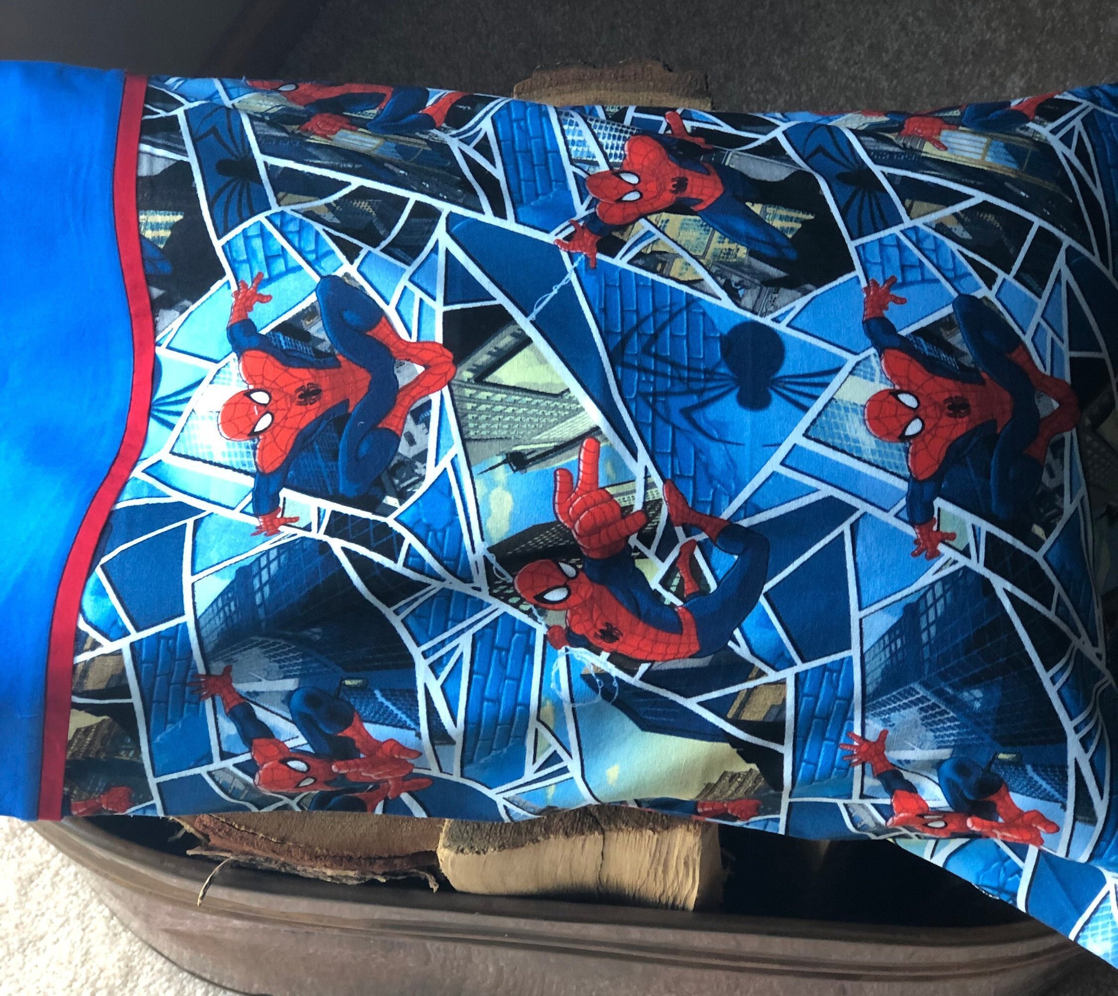 Spiderman Pillowcase Boys Bedroom Ideas Kids Bedroom Marvel Comics Room Ideas Spiderman Room Ideas Boys Toddler Pillowcase Toddler Bed