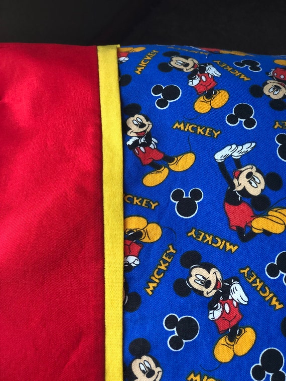 Mickey Mouse Pillowcase Boys Bedroom Ideas Kids Bedroom Disney Room Ideas Mickey Mouse Bedroom Ideas Toddler Pillowcase Toddler Bedding