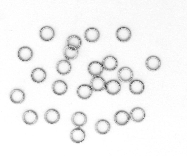 5MM 8MM 6MM Open Jumping Snapping Sterling Silver 4MM 7MM