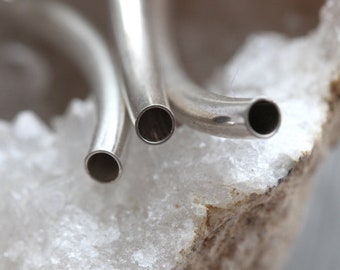 Tubing 1''  1/2" Sterling Silver