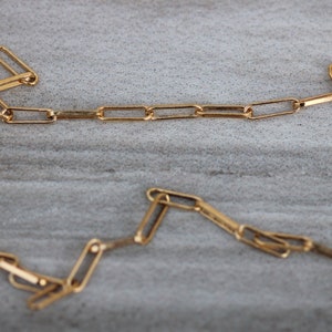 Elogated Belcher Rolo Chain Gold Filled  By Foot + #158/507388