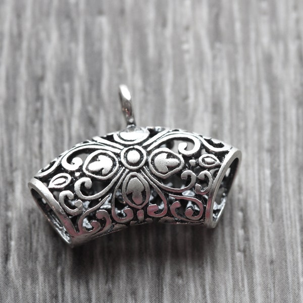 Filigree Bail for Stone or Pendant  Sterling Silver
