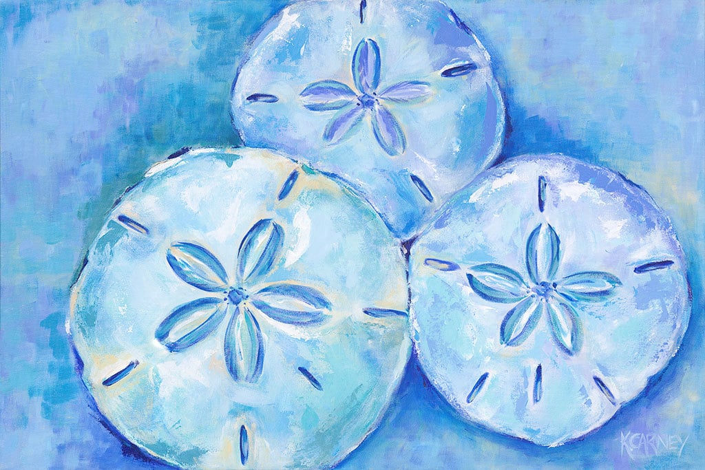 Pacific Sand Dollars Fine art giclee sand dollar print of Etsy